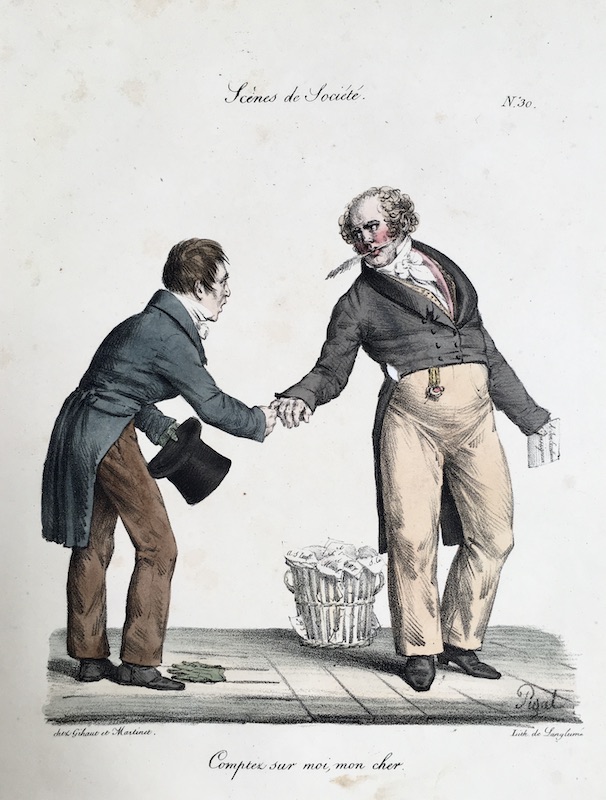 Scenes de Societe - Nº 30, Comptez sur moi, mon cher